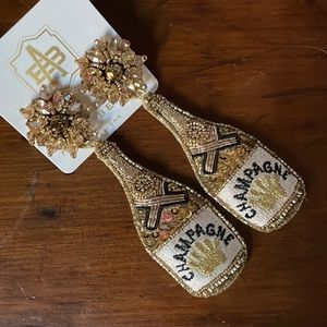 Champagne Earrings